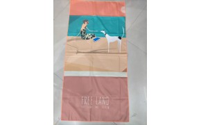 Pink Frame Toalla de regalo